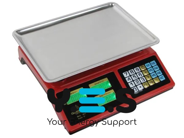 Електронні торгові ваги CB-5009 з 2 дисплеями, LED-підсвіткою та розрахунком ціни