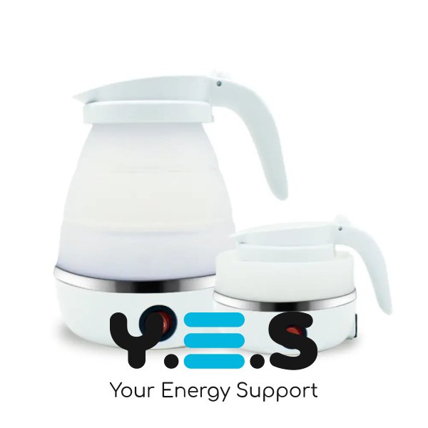 Складаний електрочайник Hoffmans HM-2546 0,6 л 600 Вт — компактний для дому й подорожей