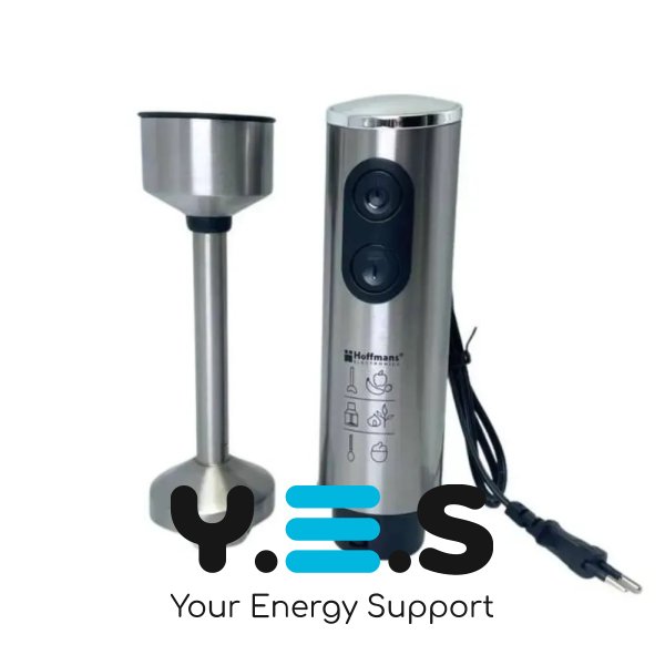 Ручний заглибний блендер Hoffmans-8038, подрібнювач, 2 швидкості, 800 Вт