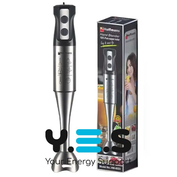 Погружний блендер Hoffmans HM-8023 800W, 2 швидкості, металева ніжка