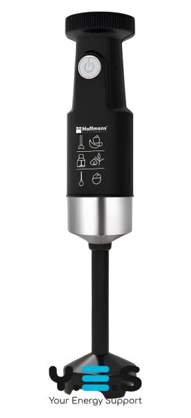 Погружний блендер Hoffmans Electronics HM-8039 600 Вт ручний подрібнювач для смузі й коктейлів