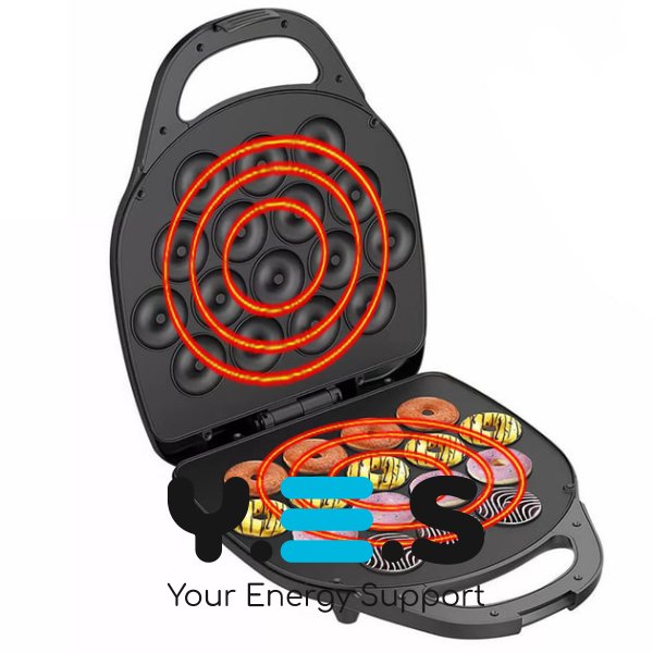 Машинка для пончиків Hoffmans HM-3010 1400W — швидке приготування домашніх пончиків