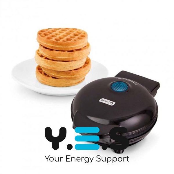 Електрична міні вафельниця XL-287, компактна, антипригарне покриття