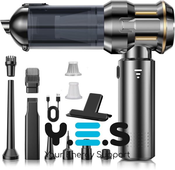 Мініпилосос HL-138 портативний компактний для авто, дому та офісу