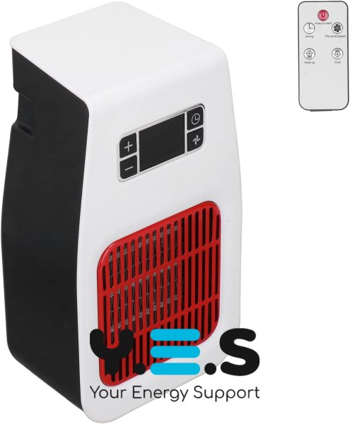 Керамічний електрообігрівач PH-8006, 900 Вт, компактний для дому й офісу