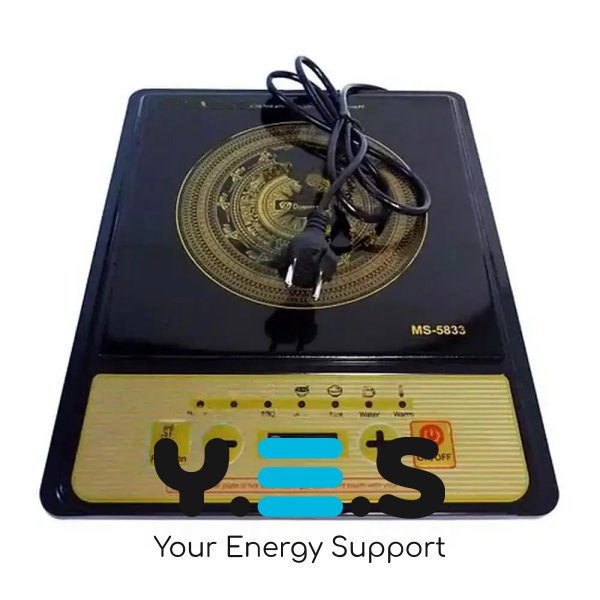 Індукційна настільна плита MS-5833 на 1 конфорку 2000 Вт із сенсорним керуванням