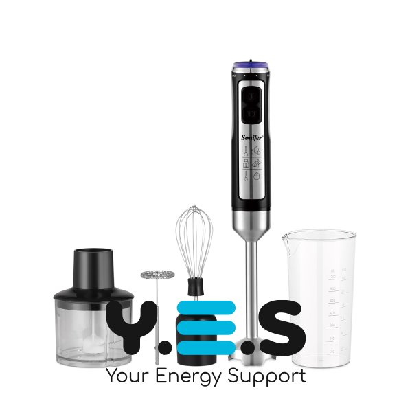 Ручний блендер Sonifer SF-8138 5в1: набір із насадками