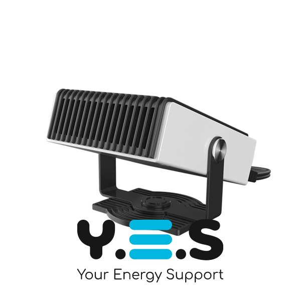 Автообігрівач‑тепловентилятор 2в1 від прикурювача 12В: обігрів і вентиляція в авто