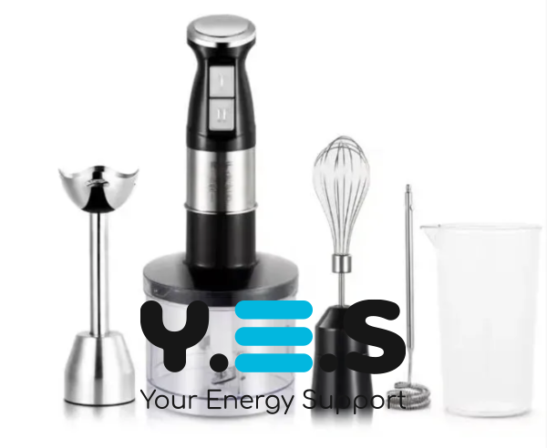 Ручний занурювальний блендер RAF R.334 5в1 зі змінними насадками