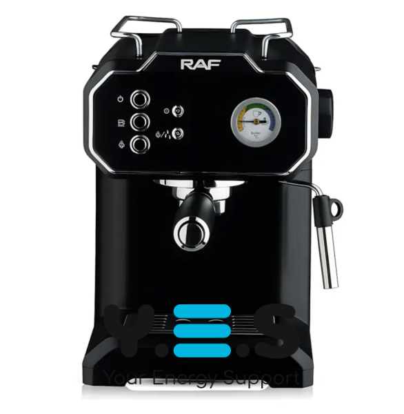 Електрокавоварка RAF R-104B 850 Вт, 2 л, антикрапля — насичений смак кави