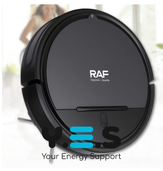 Робот-пилосос RAF R.20000 для сухого прибирання, контейнер 1200 мл