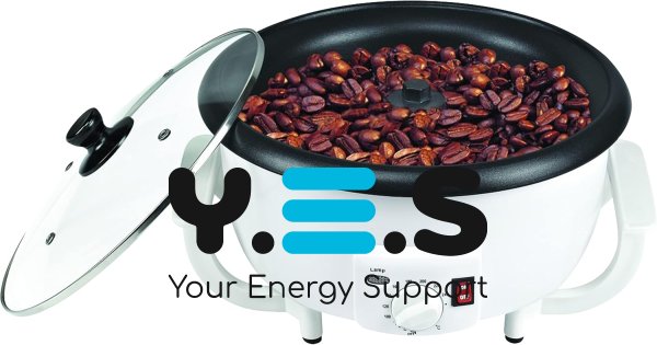 Електрообсмажувач кави RAF R.15601 для дому — ростер для ідеального напою