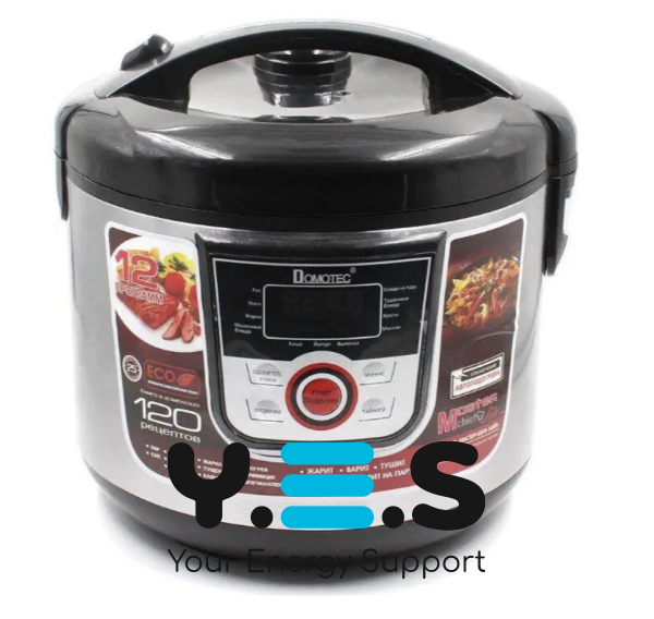 Електрична мультиварка DOMOTEC MS-7726 для кухні та дому, для щоденної кулінарії