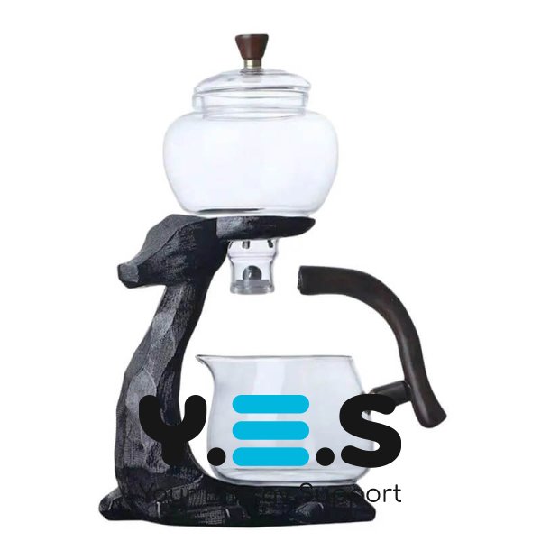 Проливний чайник‑заварник H1212 з магнітним дозатором «Чарівний олень»