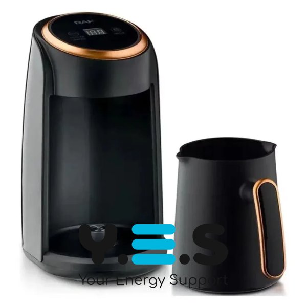 Електрична кавоварка-турка Domotec R-116 для меленої кави, 600W, 300 мл (дім/офіс)