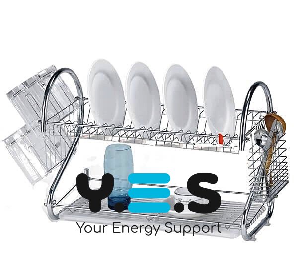 Органайзер‑сушарка для посуду з нержавіючої сталі BN‑004
