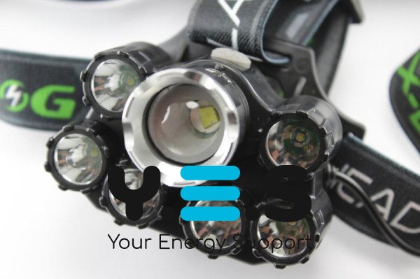 Налобний ліхтар Bailong BL‑T78 — яскравий LED, зручне кріплення на голову