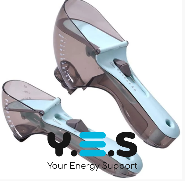 Регульовані мірні ложки Adjustable measuring spoon, набір 2 шт.