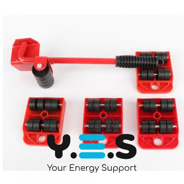 Набір роликів для переміщення меблів і важких предметів Furniture Mover Rollers