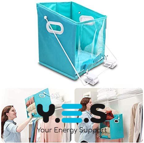 Складаний універсальний органайзер-кошик Closet Caddy для зберігання речей