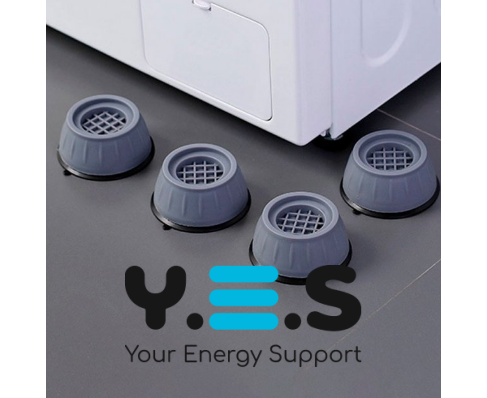 Універсальні антивібраційні підставки для пральної машини, холодильника та меблів