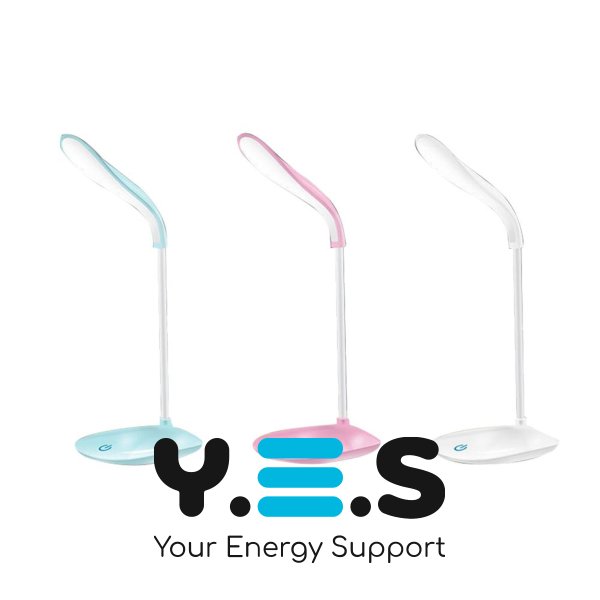 Настільна LED-лампа USB із сенсорним керуванням, 3 режими яскравості