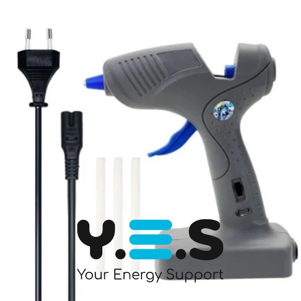 Термопістолет для силіконового клею S 609: від мережі 220V або від батарейок