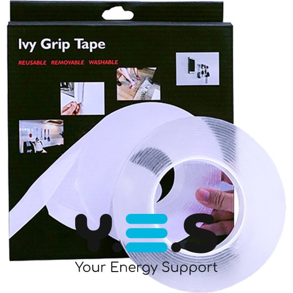 Багаторазова кріпильна стрічка Ivy Grip Tape 3 м для фіксації без свердління