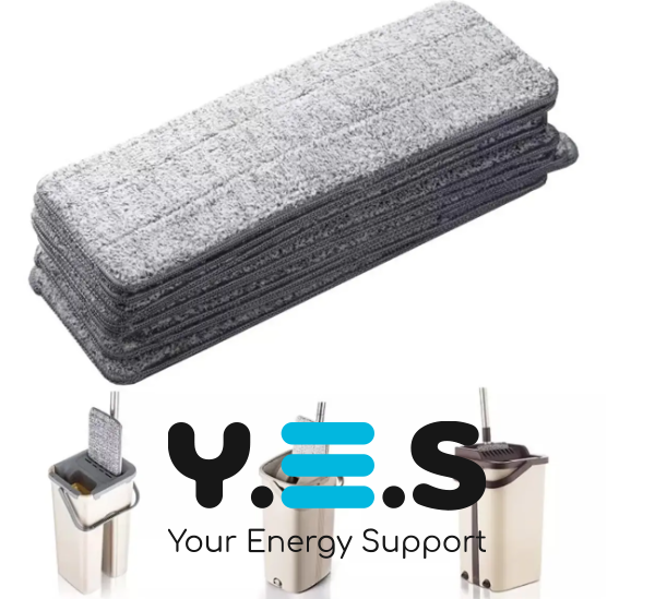 Змінна насадка‑моп із мікрофібри для швабри Scratch Cleaning Mop, 33×11 см