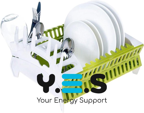 Органайзер-сушарка для посуду Collapsible Dish Rack, складна кухонна підставка для сушіння