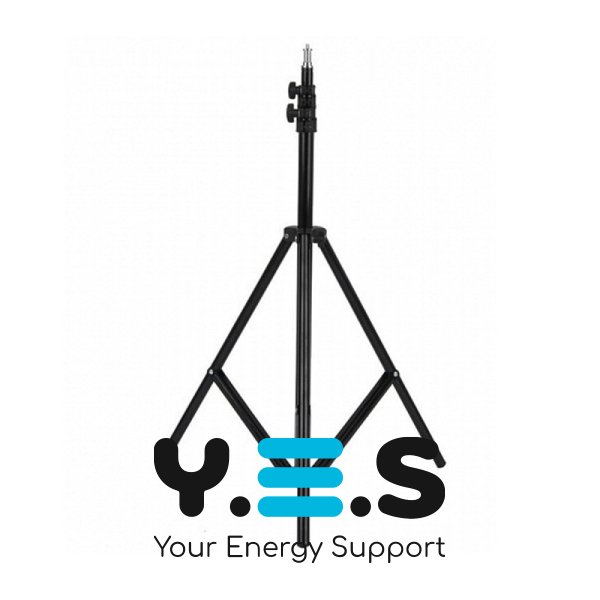 Студійний штатив-тринога підлоговий для камери, світла й кільцевої лампи, 70–210 см