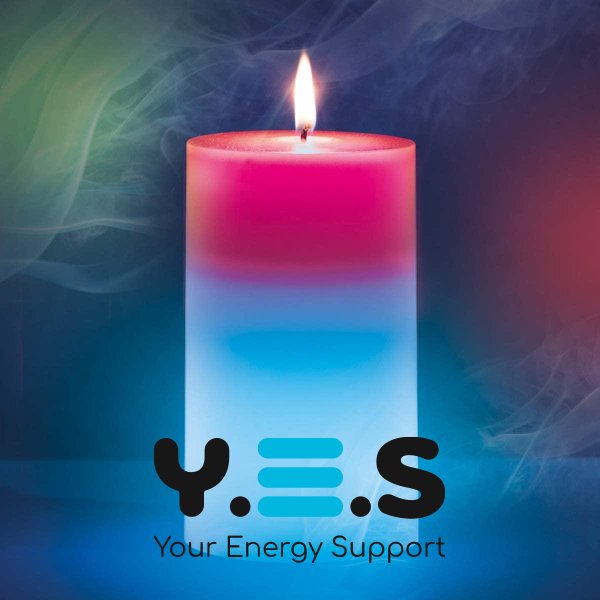 Воскова свічка Candled Mood Madic зі справжнім полум’ям та RGB-підсвіткою