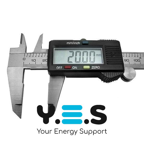 Електронний цифровий штангенциркуль Digital Caliper 150 мм, точність 0,01 мм, LCD-дисплей