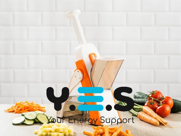 Кухонний мультислайсер-подрібнювач овочів Brava Spring Slicer для нарізання та шинкування