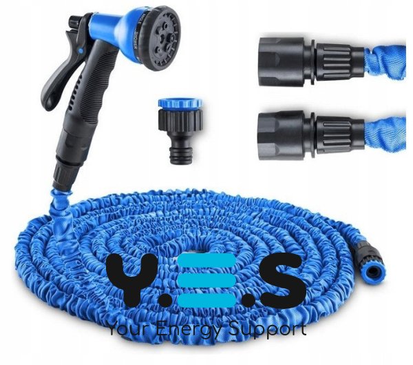Садовий шланг XHOSE 30 м, що розтягується, з насадками для поливу