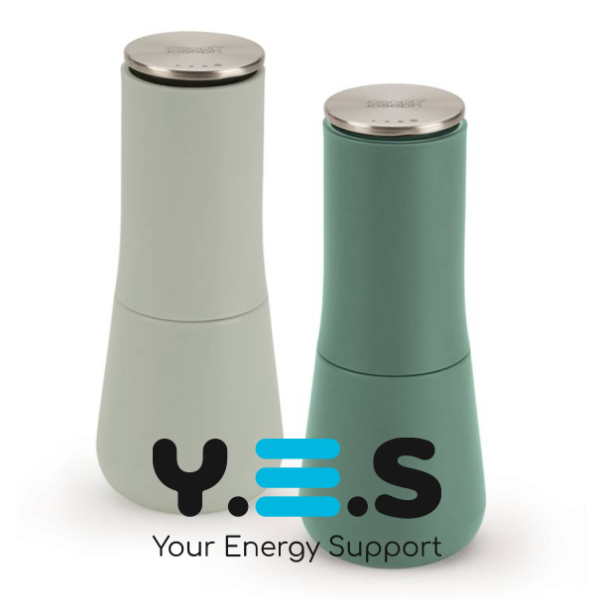 Млин для солі та перцю 2-в-1 — стильний подрібнювач спецій для кухні