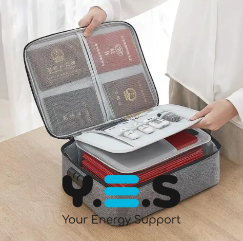 Дорожній кейс-органайзер для документів і гаджетів із кодовим замком