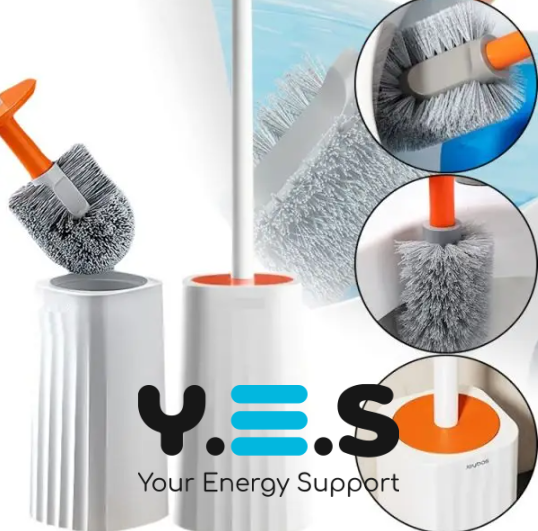 Туалетний йоржик Toilet Brush з вигнутою щіткою для важкодоступних місць, щітка для унітазу