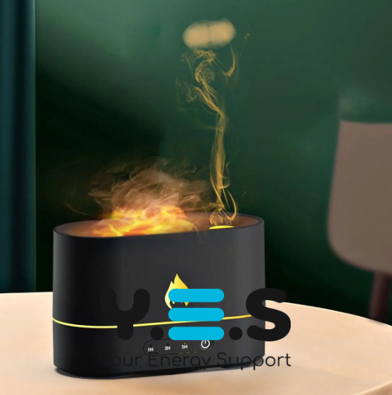 Ультразвуковий зволожувач повітря Flame Mist з ефектом полум’я (Flame Effect)