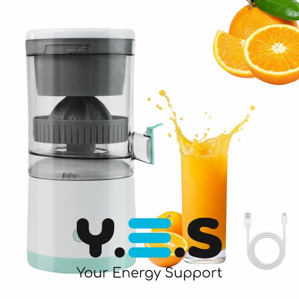 Акумуляторний ручний міні-соковитискач для ягід і фруктів, електричний компактний соковижимач