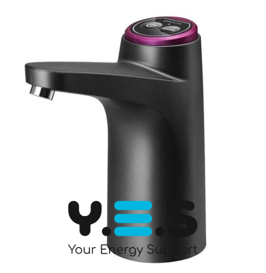 Акумуляторна електропомпа Elegant для бутля з водою, сенсорне керування, диспенсер