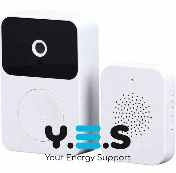 Бездротовий Wi‑Fi відеодзвінок Doorbell X9 з камерою, датчиком руху та домофоном