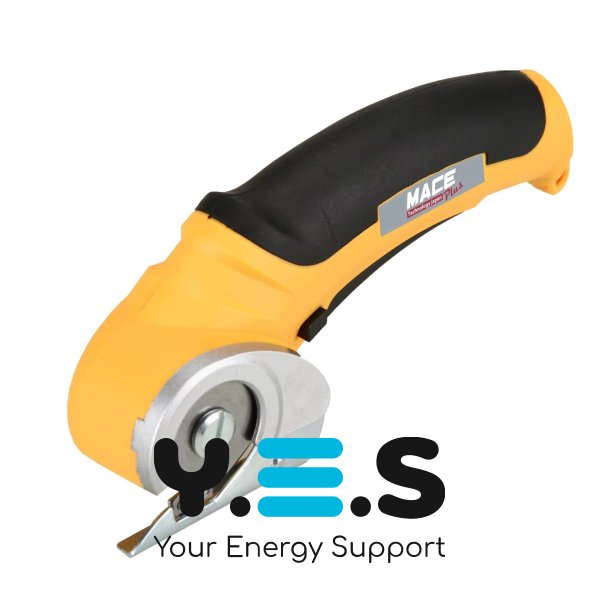 Акумуляторний міні різак MACE Plus: електроножиці-ніж для тканин, шкіри та ковроліну