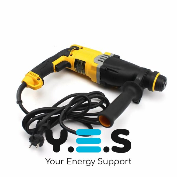 Професійний електроперфоратор у кейсі для свердління бетону та ударного буріння