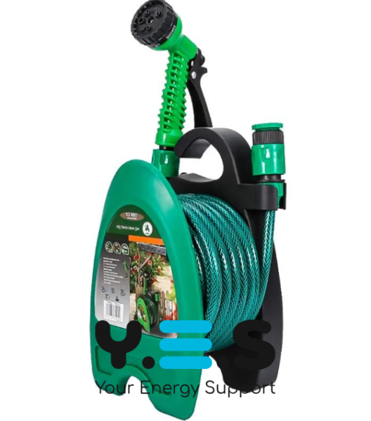Поливальний шланг на котушці 10 м з розпилювачем BB-4208