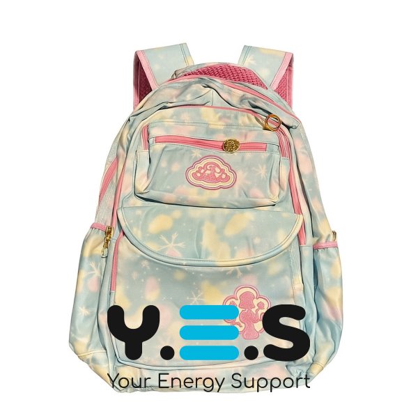 Шкільний рюкзак для дівчинки «Принцеса» 43×20×31 см, яскраво-рожевий портфель NA 3