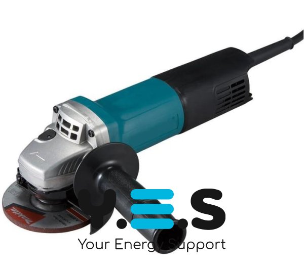 Кутова шліфмашина (болгарка) Angle Grinder 220V, електрична з тумблерним вимикачем