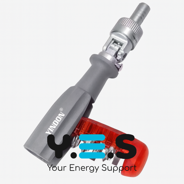 Кутова викрутка-тріскачка 11-в-1 (храповий механізм), багатофункціональна