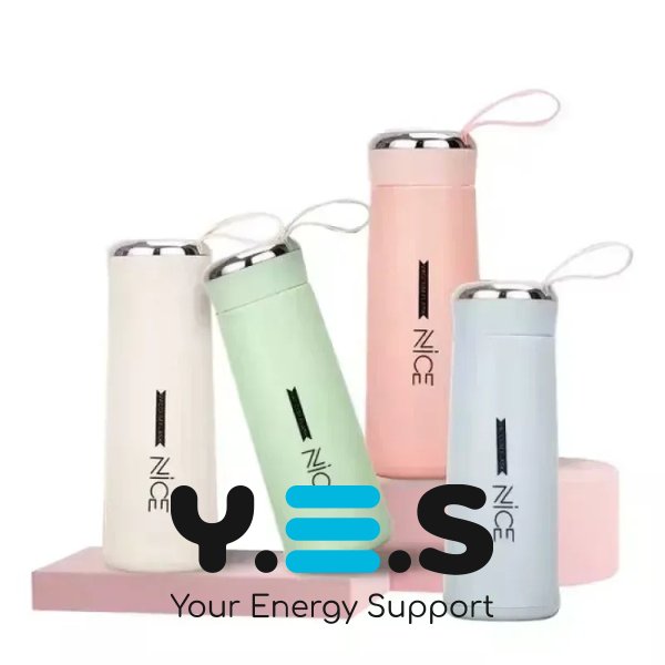 Вакуумна пляшка для води Nice Bottle 400 мл — стильна й практична