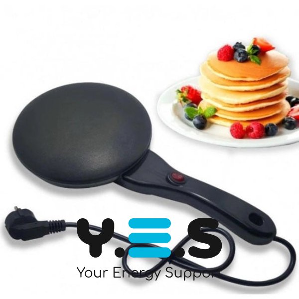 Електроблинниця Crepe Maker — сковорода для млинців з антипригарним покриттям